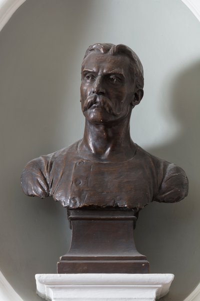 Buste af Sir Mervyn Macartney, ca. 1899 (bronze) af Thomas Stirling Lee