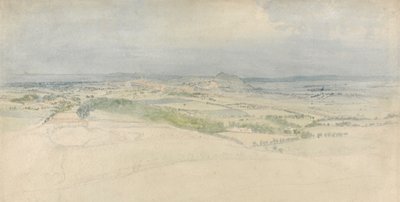 En fjern udsigt over Edinburgh af Thomas Stothard