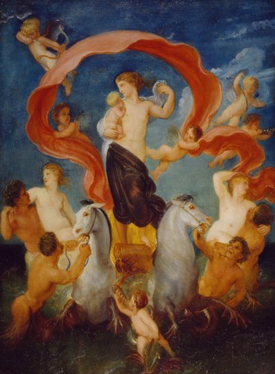 Amfitrit, 1775-1830. af Thomas Stothard