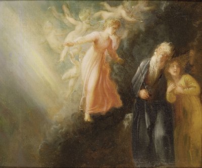 Prospero, Miranda og Ariel, fra 