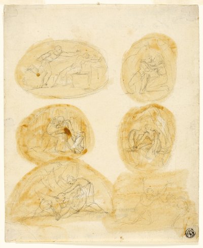 Seks vignetter af Thomas Stothard