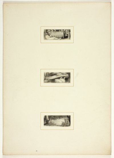 Studie til en tallerken fra Telemachos af Thomas Stothard