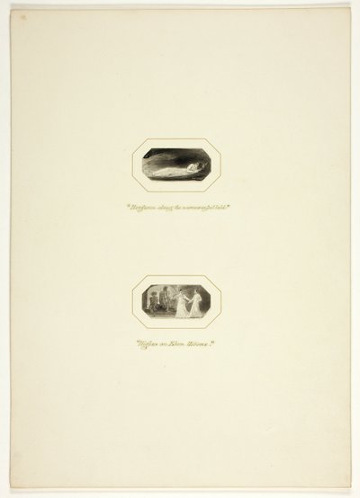 Studer til en tallerken fra The Triumphs of Temper, i Royal Engagements Pocket Book fra 1796 af Thomas Stothard