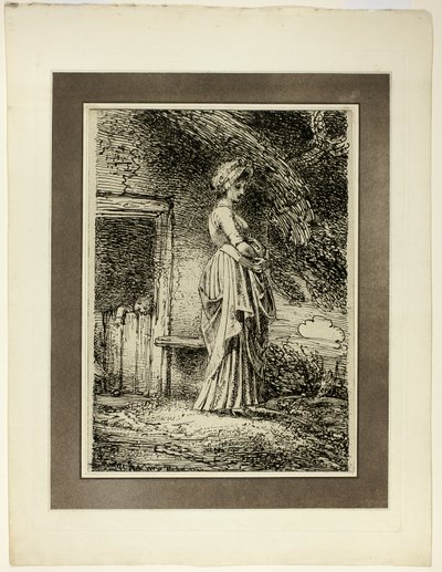 The Lost Apple, fra det første nummer af Specimens of Polyautography af Thomas Stothard