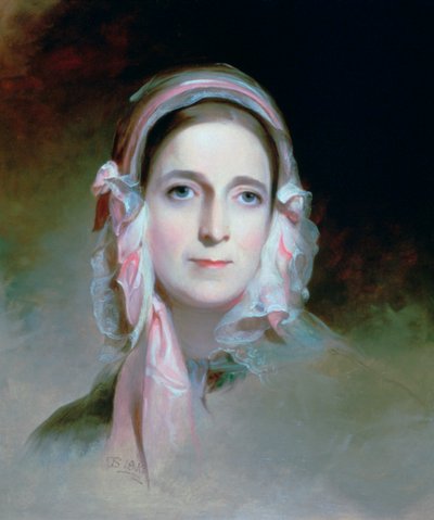 Fru Mordecai Lewis, 1843 af Thomas Sully