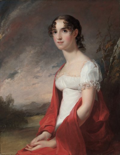 Portræt af Mary Sicard David af Thomas Sully