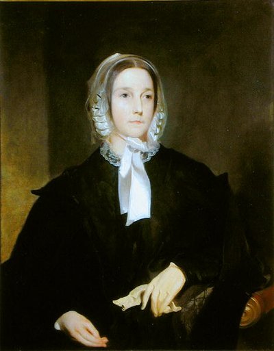 Portræt af fru Joseph Janney af Thomas Sully