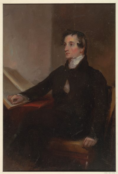 Undersøgelse for "The Reverend Thomas Stockton," San Francisco Museum of Fine Arts, San Francisco, CA af Thomas Sully