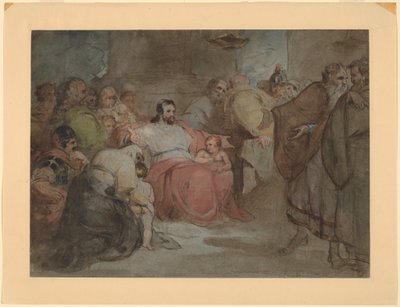 Lide de små børn af Thomas Sully