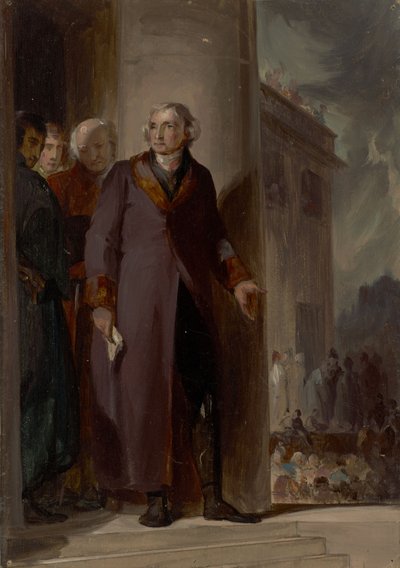 Thomas Jefferson (1743-1826), LL.D. 1786 af Thomas Sully