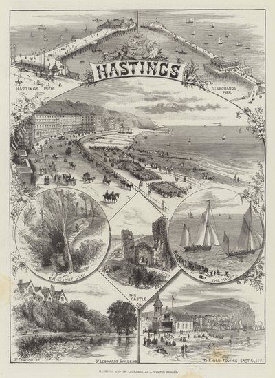 Hastings og St Leonards som vinterferiested af Thomas Sulman