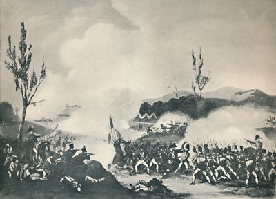 Angreb på vejen til Bayonne, 13. december 1813, c1813 1909 af Thomas Sutherland