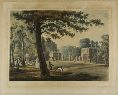 Indgang til Richmond Park af Thomas Sutherland