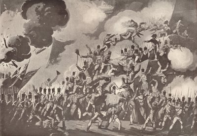 Stormning af St. Sebastian, 31. august 1813, 1909 af Thomas Sutherland