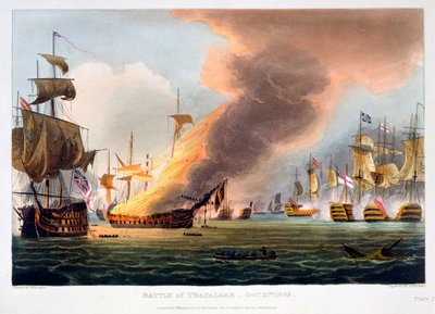 Slaget ved Trafalgar, 21. oktober 1805 1816 af Thomas Sutherland