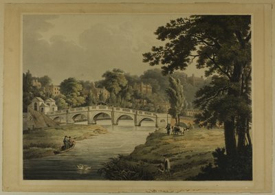 Udsigt over Richmond fra broen af Thomas Sutherland