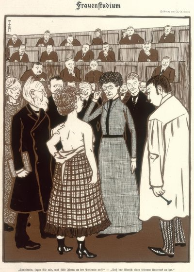 Kvindestudier af Thomas Theodor Heine