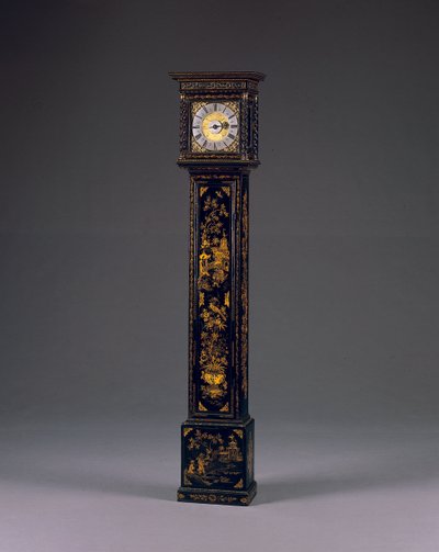 Charles II Thirty Hour Longcase Clock, c.1680 (mixed media) dani af Thomas Tompion