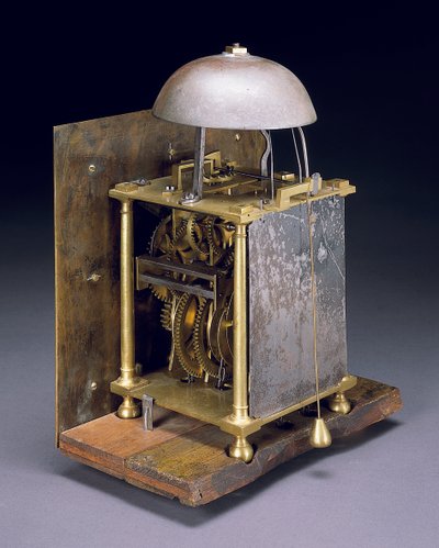 Mechanism of a Charles II Thirty Hour Longcase Clock, c.1680 af Thomas Tompion