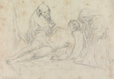 The Death of - sat af William Etty R.A. af Thomas Uwins