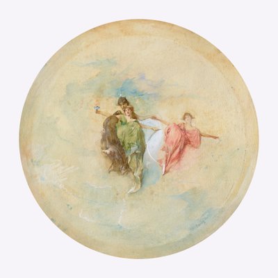 Daggry, 1892. af Thomas Wilmer Dewing