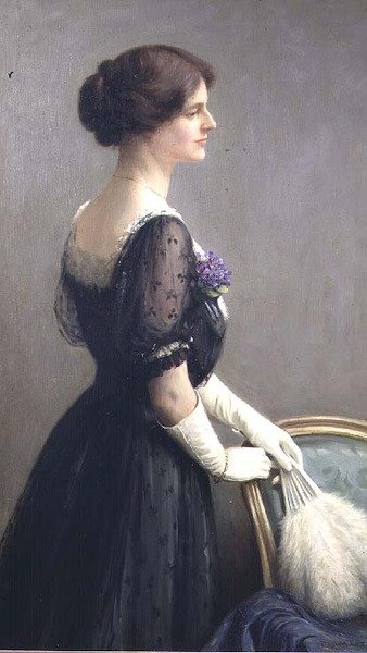 Kunstnerens Hustru af Thomas W. Holgate