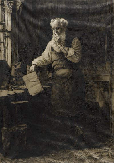 Tænker over det af Thomas Waterman Wood