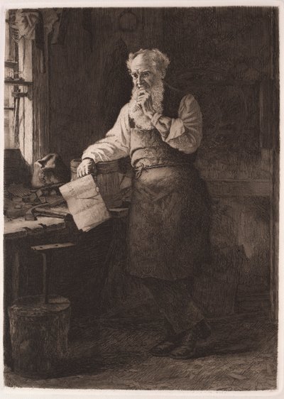 Tænker over det af Thomas Waterman Wood