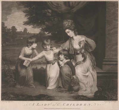 Lady Rushout og børn af Thomas Watson