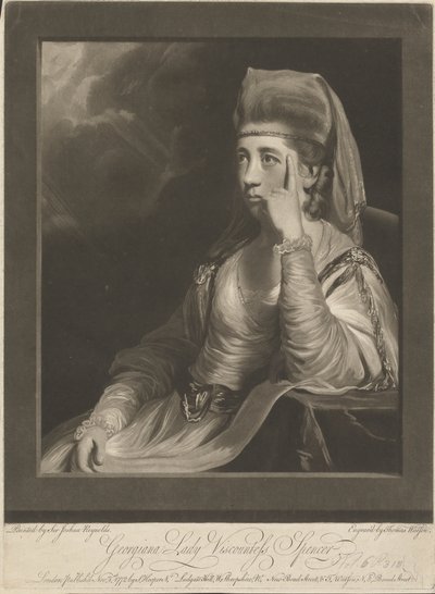 Margaret Georgiana Spencer (født Poyntz), grevinde Spencer af Thomas Watson