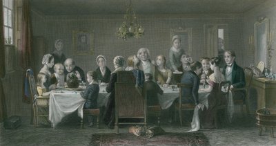 Julebuddingen af Thomas Webster