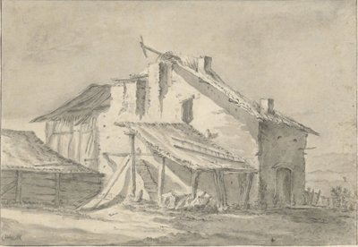 Forfalden stuehus af Thomas Wijck (attributed to)
