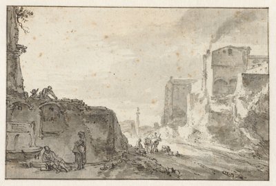 Italiensk bybillede af Thomas Wijck