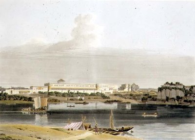 Palace of Nawab Shuja Dowla i Lucknow, plade XVI fra del 4 af 