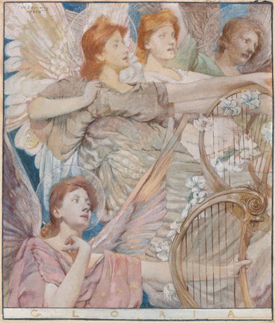 Gloria af Thomas Wilmer Dewing