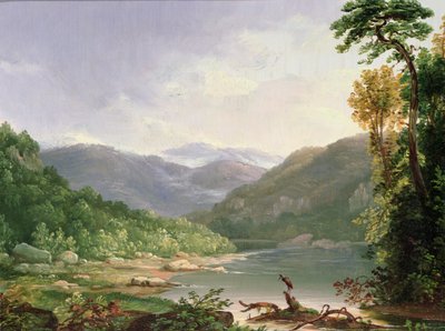 Kentucky River, nær Dic River af Thomas Worthington Whittredge