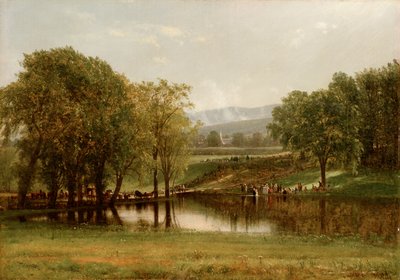 Dåben af Thomas Worthington Whittredge