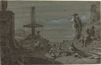 Piazza af Moonlight af Thomas Wyck