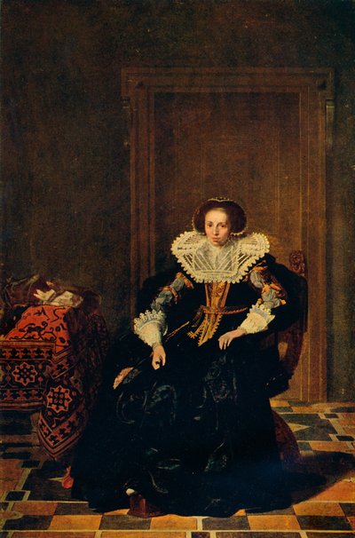 Portræt af en dame, 1632, 1909 af Thomas de Keyser