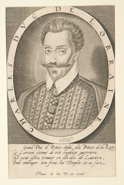Charles, hertug af Lorraine af Thomas de Leu