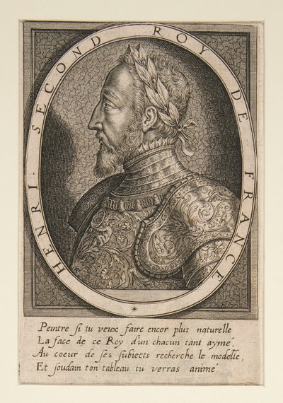 Henrik II, konge af Frankrig af Thomas de Leu