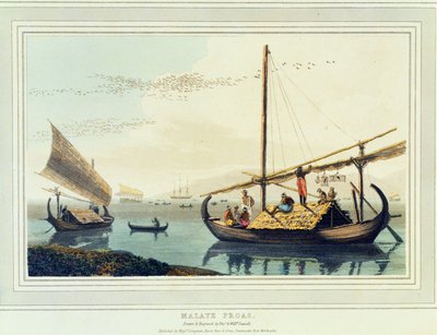 Malaye Proas, plade 17 fra 
