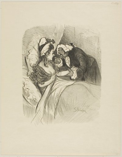 Dame Jacinthe af Théophile Alexandre Pierre Steinlen