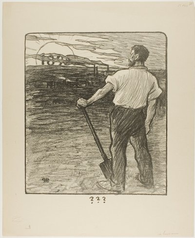 Godt nytår af Théophile Alexandre Pierre Steinlen