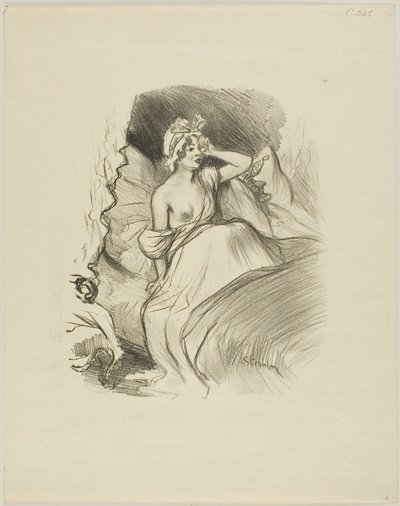 Lille roset af Théophile Alexandre Pierre Steinlen