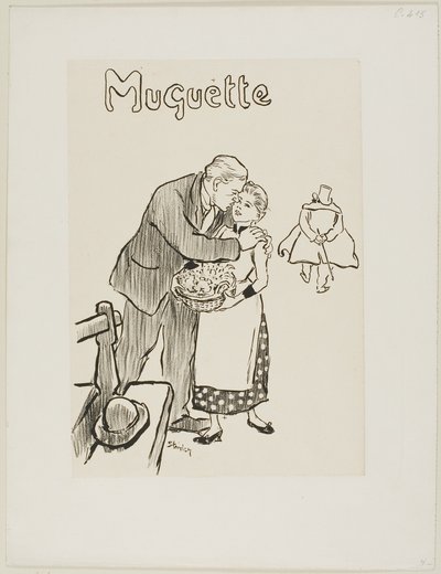 Muguette af Théophile Alexandre Pierre Steinlen