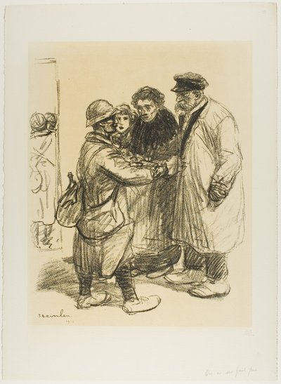 Man vænner sig ikke til det af Théophile Alexandre Pierre Steinlen