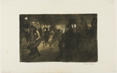 Paris, nat af Théophile Alexandre Pierre Steinlen