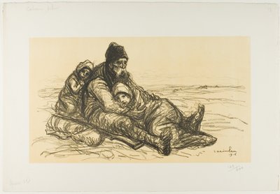 Serbisk kavaleri, anden episode af Théophile Alexandre Pierre Steinlen
