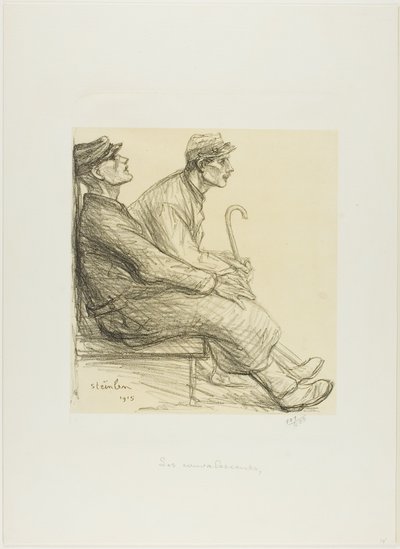 De rekonvalescenter af Théophile Alexandre Pierre Steinlen